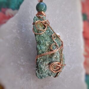 Groene Mica Fuchsiet