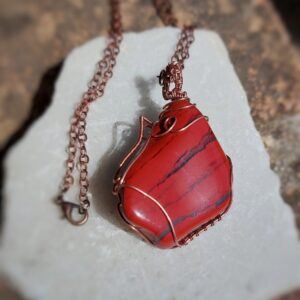 Rode Lapis met koper