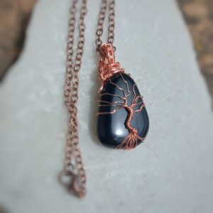 Tree Of Life Zwarte Onyx