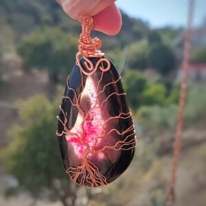 Tree Of Life Agaat Suncatcher hanger