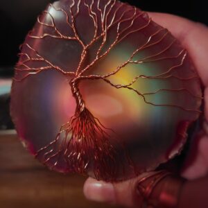 Agaat Suncatcher met Tree Of Life