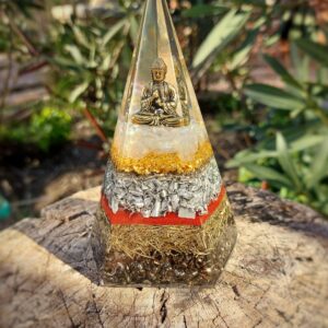 Pentagon Orgonite Piramide Buddha
