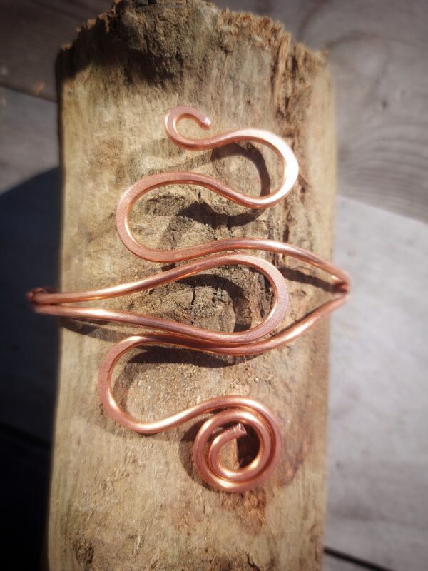 tobillera armcuff hilo de cobre 2c