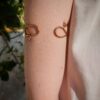 enkelband armcuff koperdraad 3a enkelband armcuff koperdraad 3a