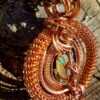 white opal ethiopië 2.1carat copper wire 3