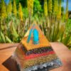 große orgonit-pyramide aqua aura