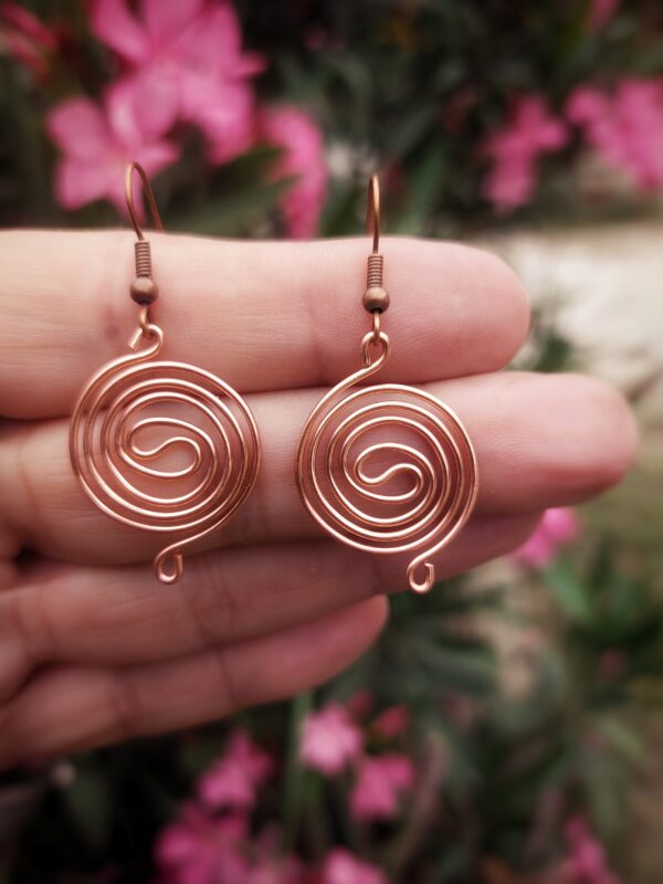 tesla coil earrings 1/4 sacred cubit