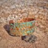 koperen armband met patina