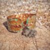 koperen armband met patina