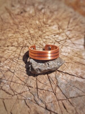 koperen ring met magneten
