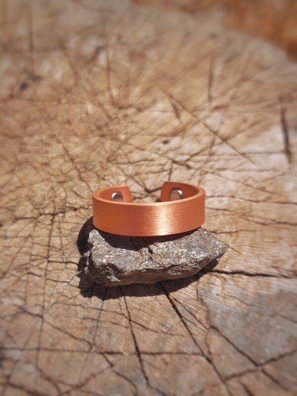 koperen ring met magneten