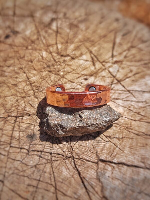 koperen ring met magneten