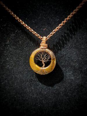 Home hanger tijgeroog met tree of life 4