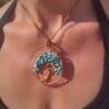 hanger tree of life turquoise 1