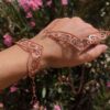 koperen armband hanger set angel aura 1
