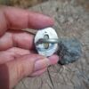Anillo de plata hecho a mano con abulón 3