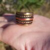 koperen messing ring 2