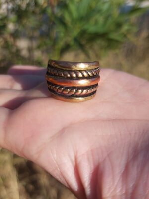 koperen messing ring 2