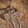 Pendientes de cobre de anja 1