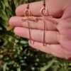 Pendientes de Ankh de cobre 2