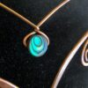 koperen ketting met abalone 3