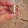 koperen ring glad 1