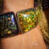 Vintage Imitation Opal Bracelet 1