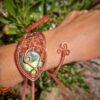 koperen armband labradoriet 1