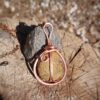 koperen hanger met ammoniet 2