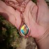 koperen ketting met labradoriet 2